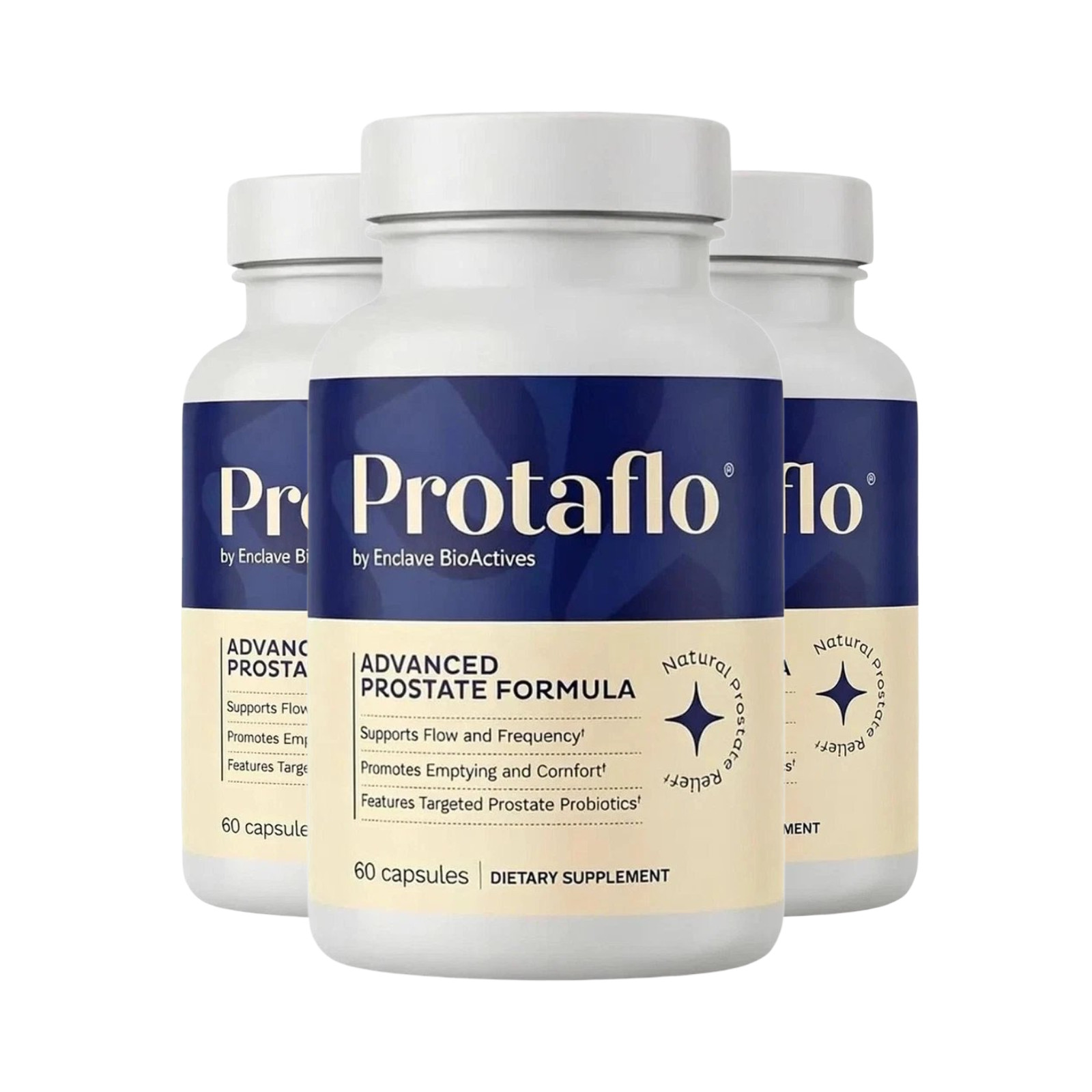 3-Pack ProtaFlo Capsules - Protaflow Advanced Daily Prostate Support - 180 Caps 3-Pack ProtaFlo Capsules - Protaflow Advanced Daily Prostate Support - 180 Caps