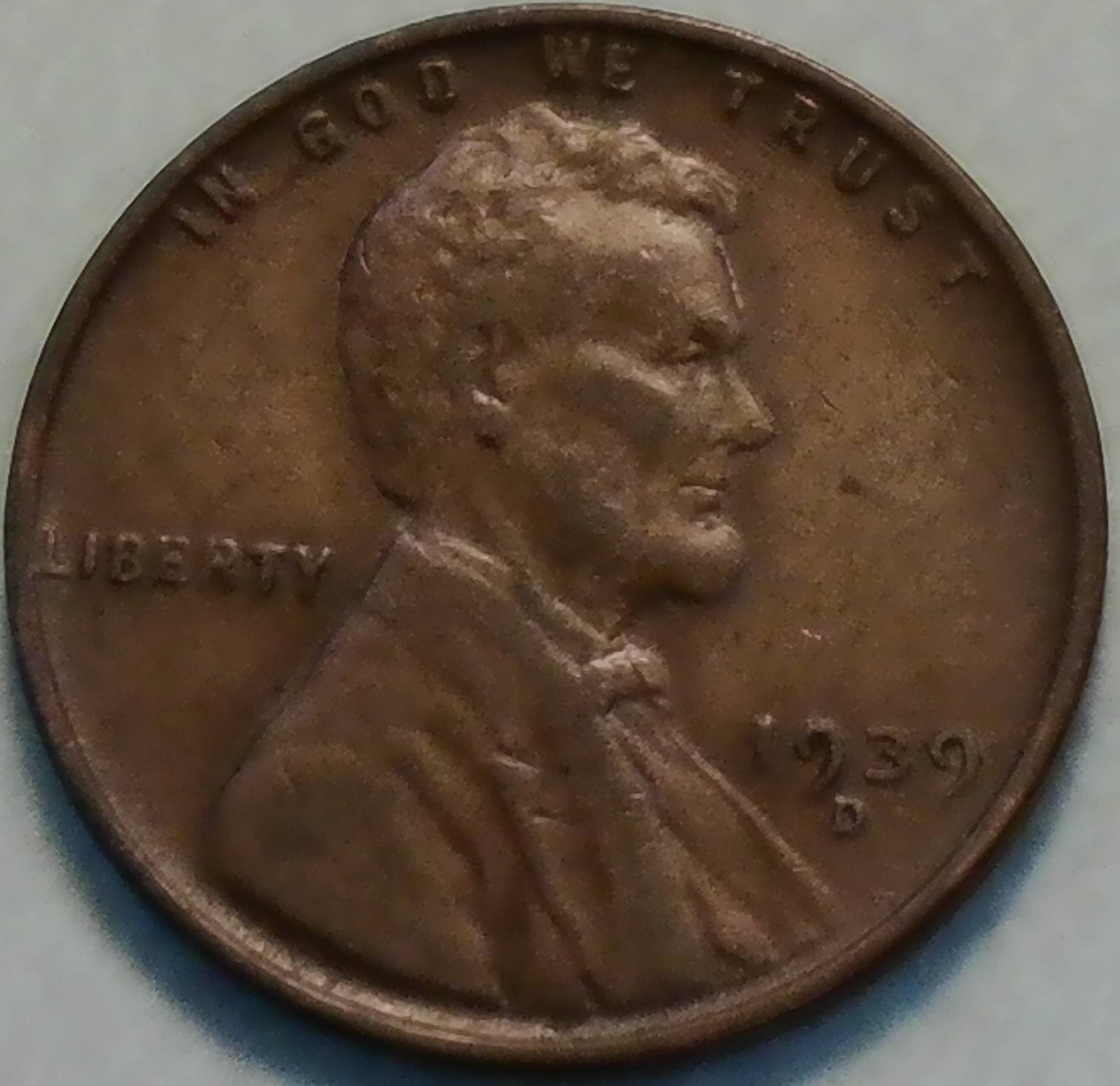 1939 D Lincoln Cent (609.1) 1939 D Lincoln Cent (609.1)