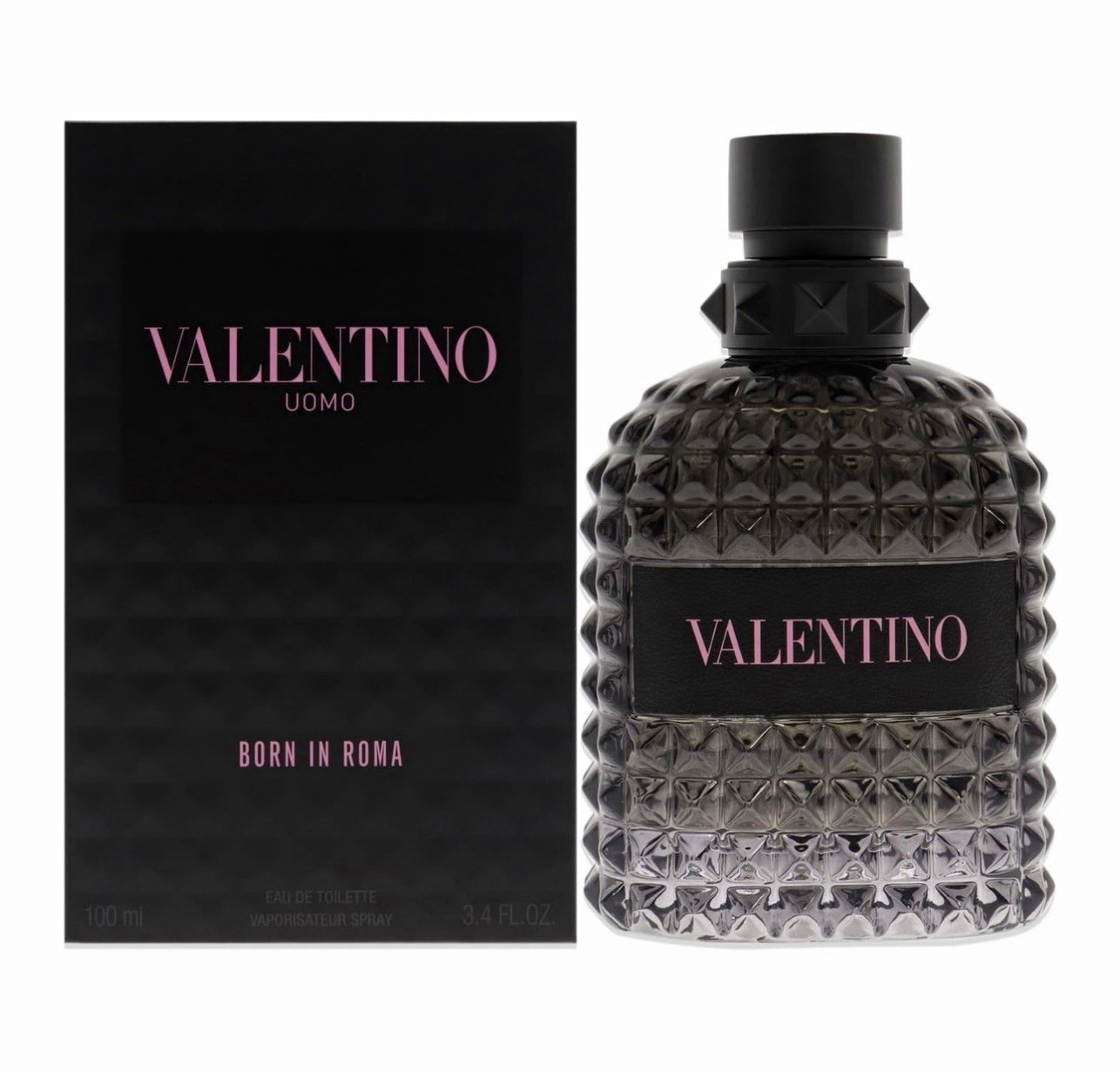 Valentino Uomo Born in Roma Eau de Toilette Spray Regular Size 3.4 fl oz