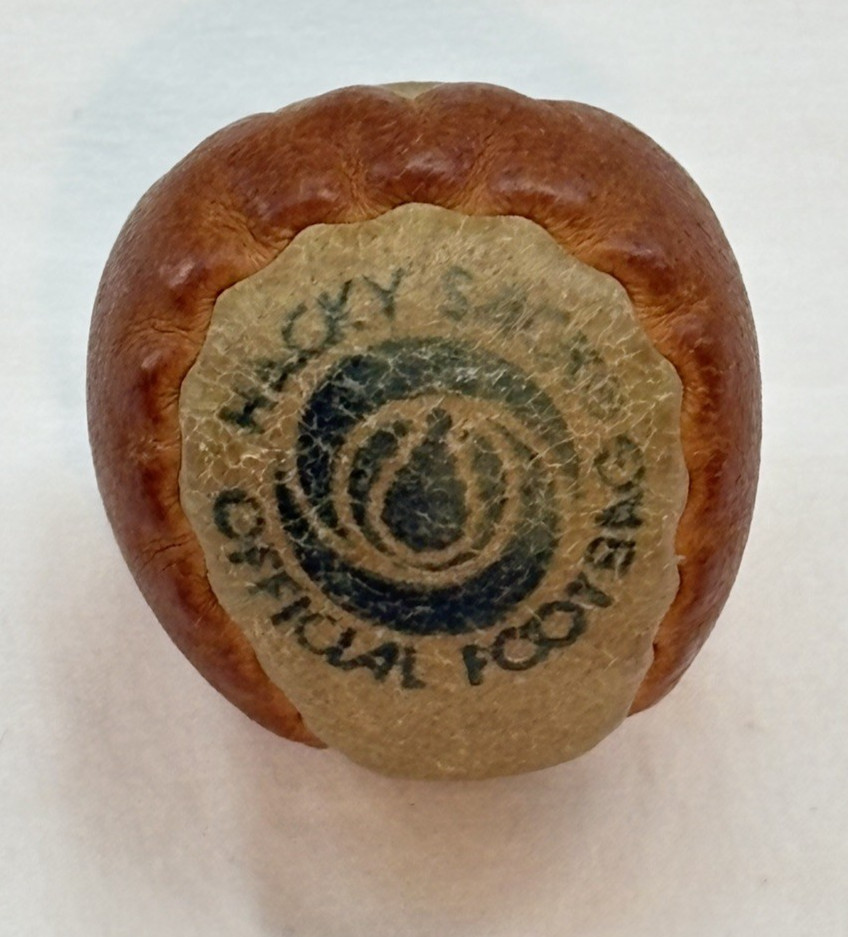 Vintage 1980s original hacky sack tan/white bag Vintage 1980s original hacky sack tan/white bag