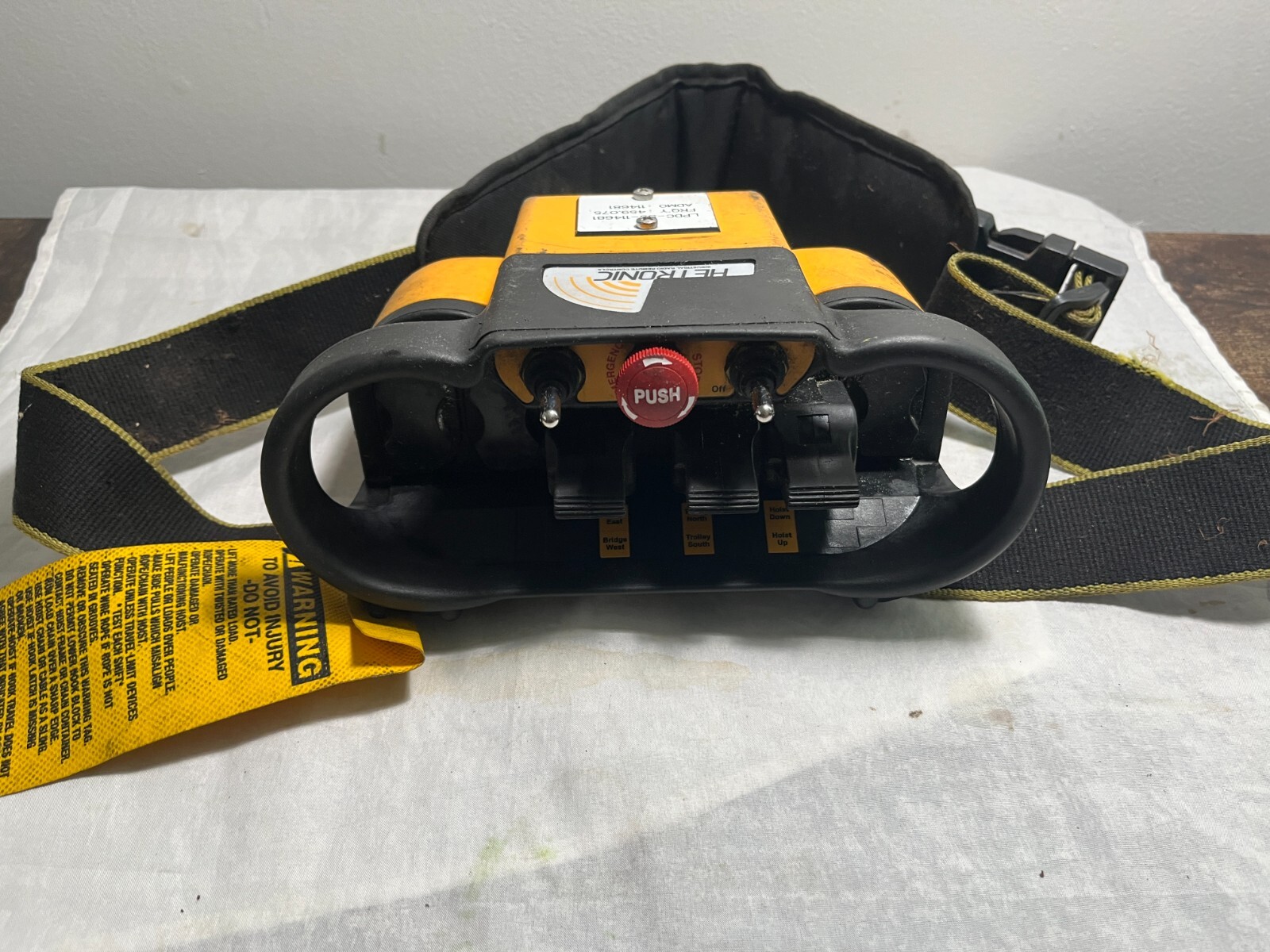 Hetronic CS-458TXN H5-00619TX-HMW-114681 Crane Controller Transmitter NOVA-L