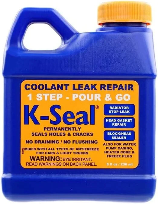 K-Seal ST5501 Multi Purpose One Step Permanent Coolant Leak Repair, Blue K-Seal ST5501 Multi Purpose One Step Permanent Coolant Leak Repair, Blue