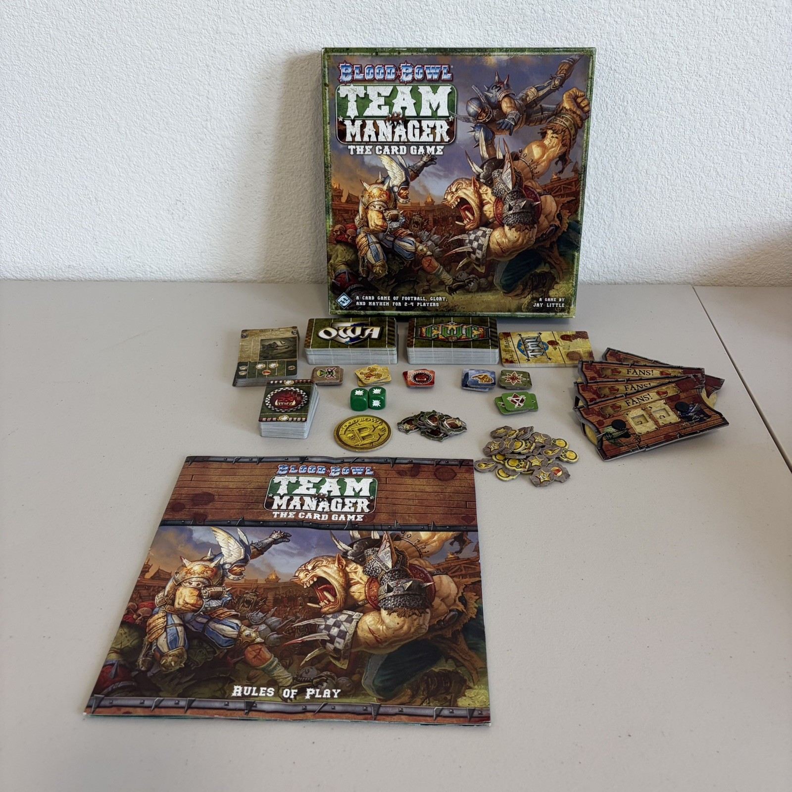 Blood Bowl Team Manager Card Game Core Base Set FFG Football Fantasy Flight Blood Bowl Team Manager Card Game Core Base Set FFG Football Fantasy Flight