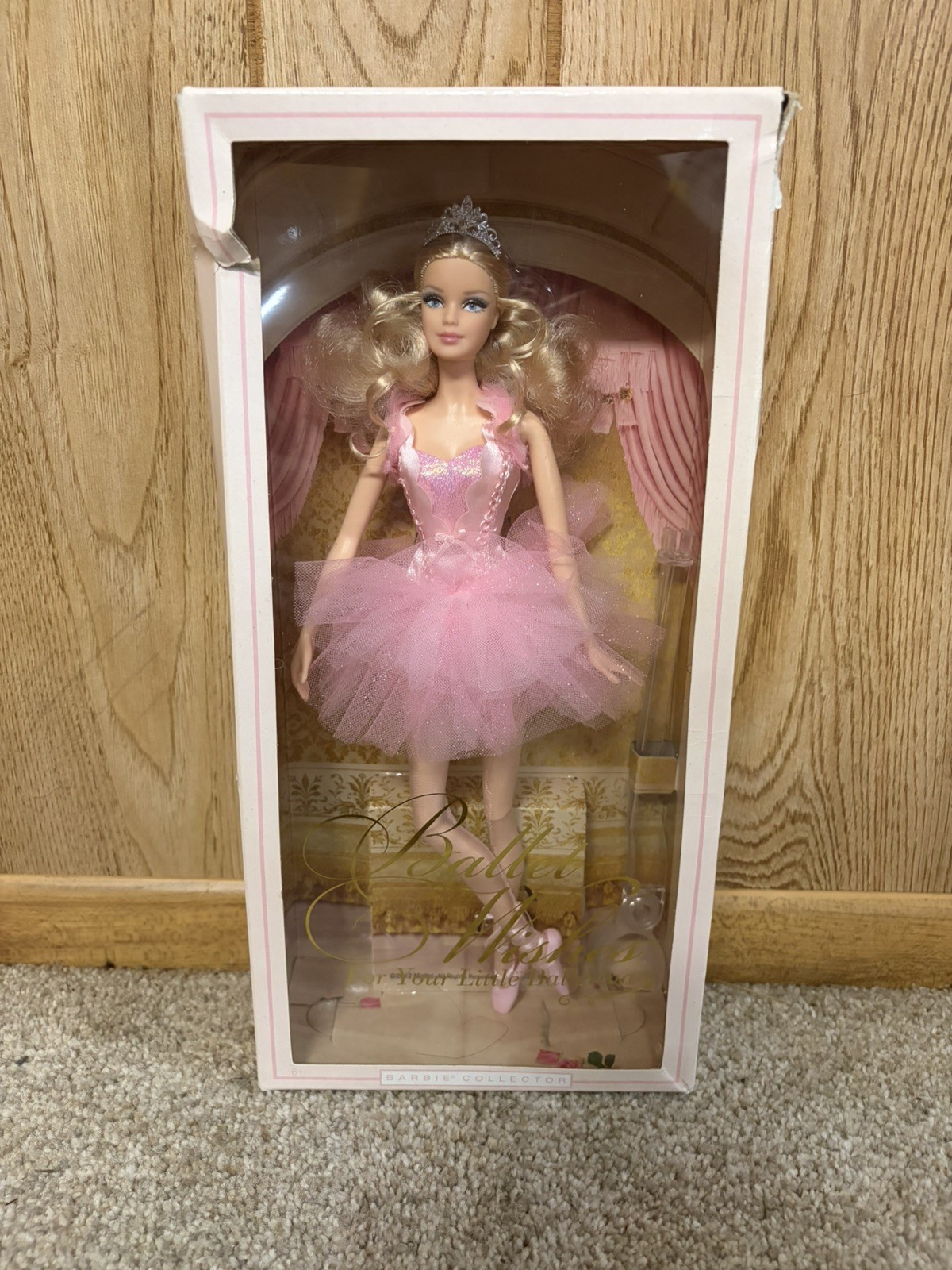 BoxDamageRare Ballet Wishes Barbie Doll Barbie Collector Series 2012MattelX8276 BoxDamageRare Ballet Wishes Barbie Doll Barbie Collector Series 2012MattelX8276