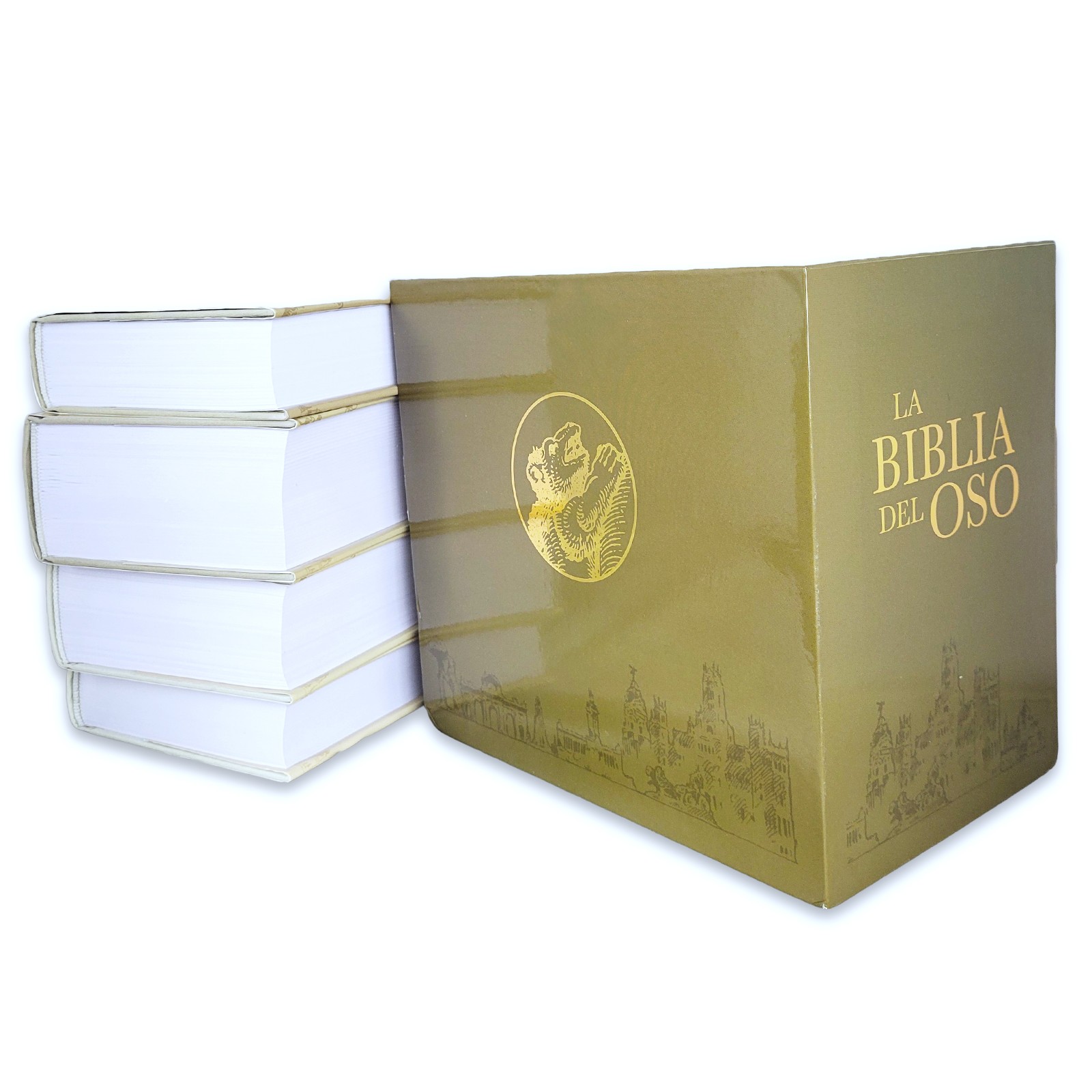 La Biblia del Oso Set Deluxe: Casiodoro de Reina 1569 - colección tapa rústic...