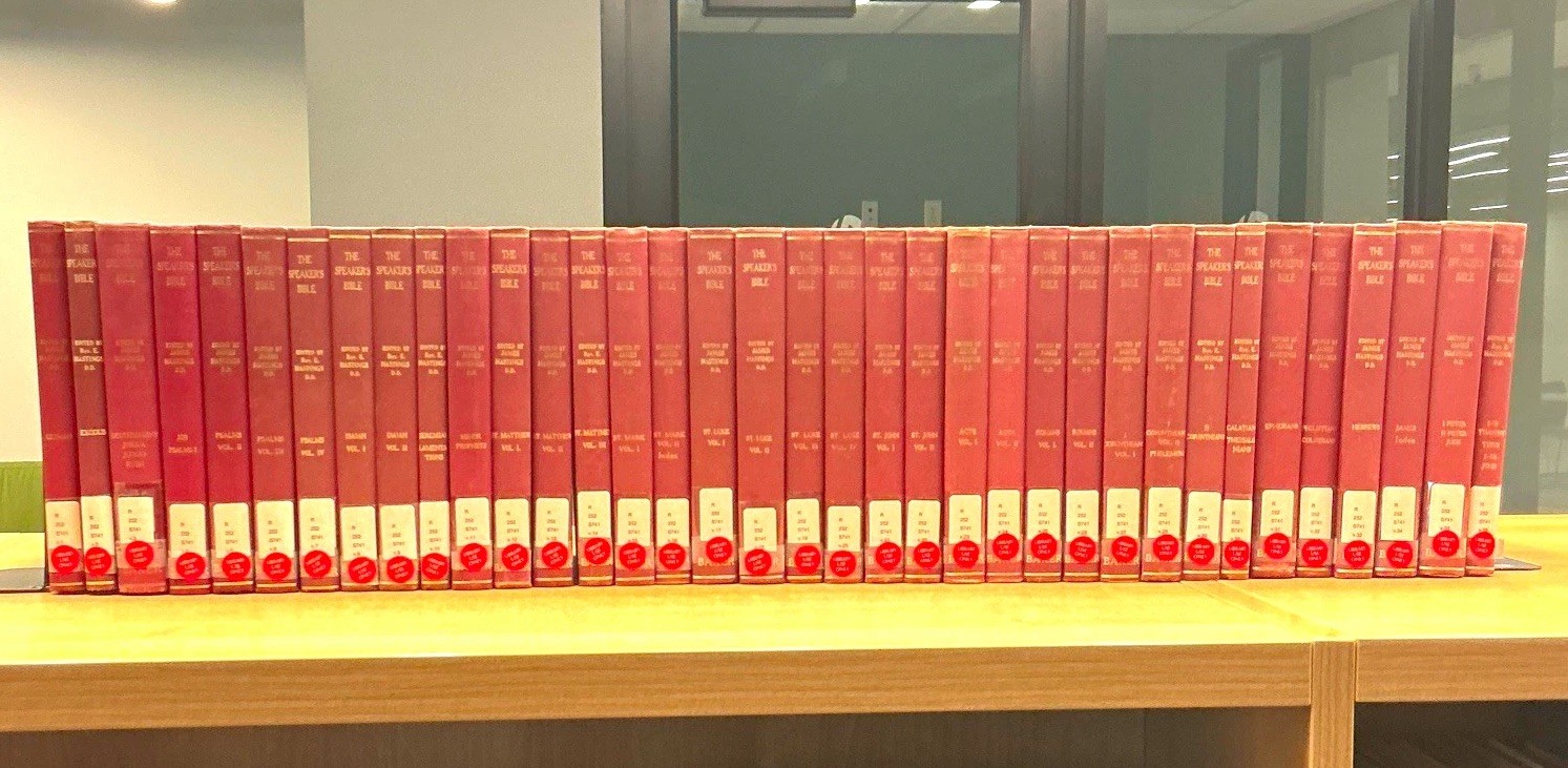 James Hastings The Speaker\'s Bible HC Multi-Volume Set w/ Index Ex Libris James Hastings The Speaker\'s Bible HC Multi-Volume Set w/ Index Ex Libris