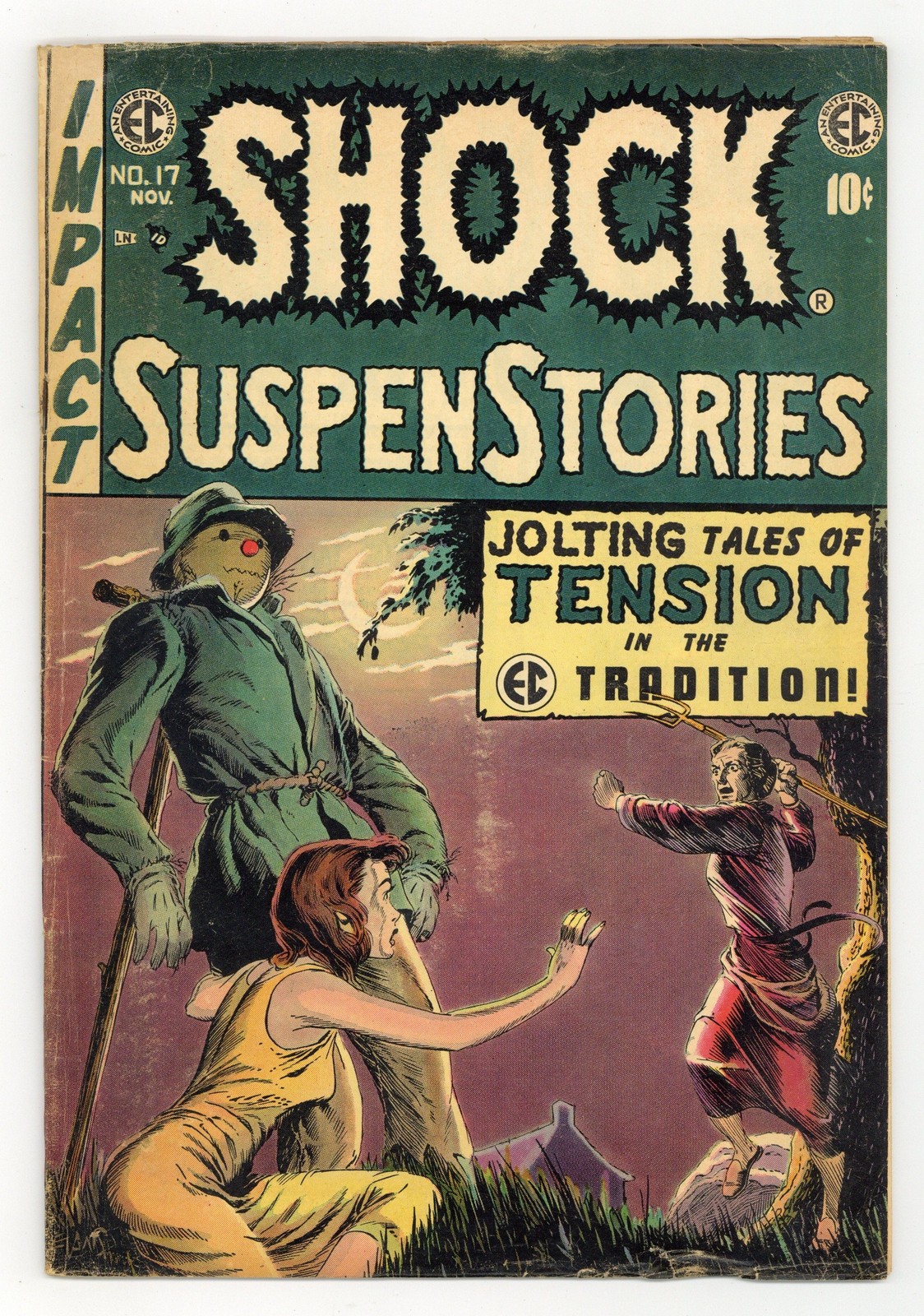 Shock Suspenstories #17 VG 4.0 1954