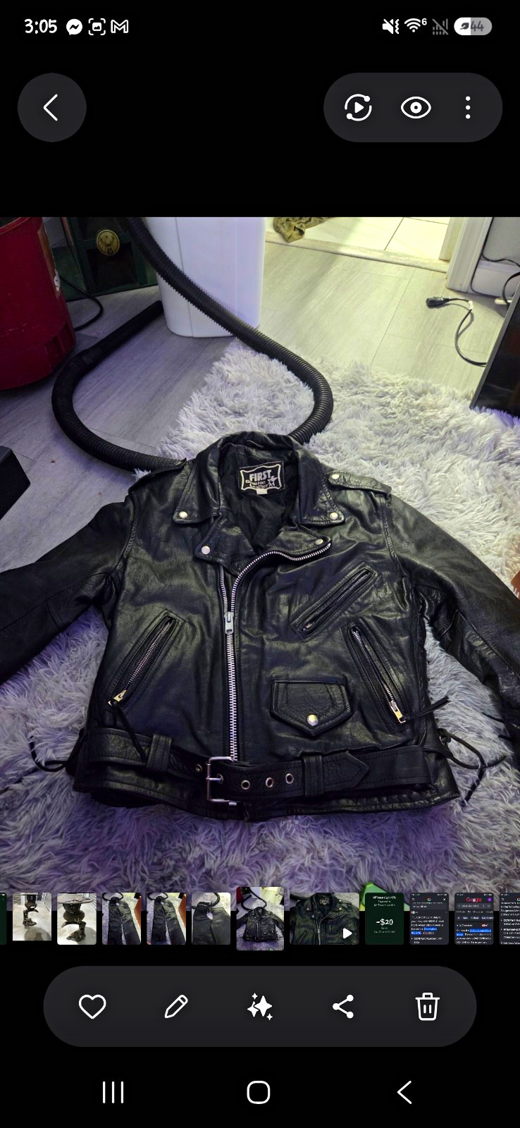 Vintage Leather Motorcycle Jacket Vintage Leather Motorcycle Jacket
