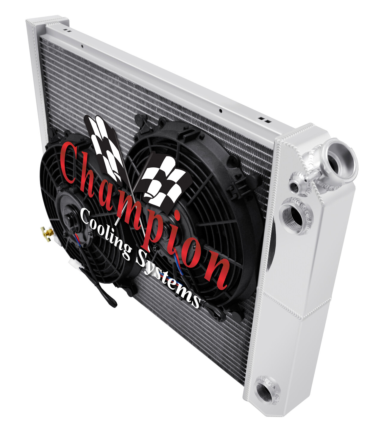 ER Champion 3 Row Dual Pass Radiator 20