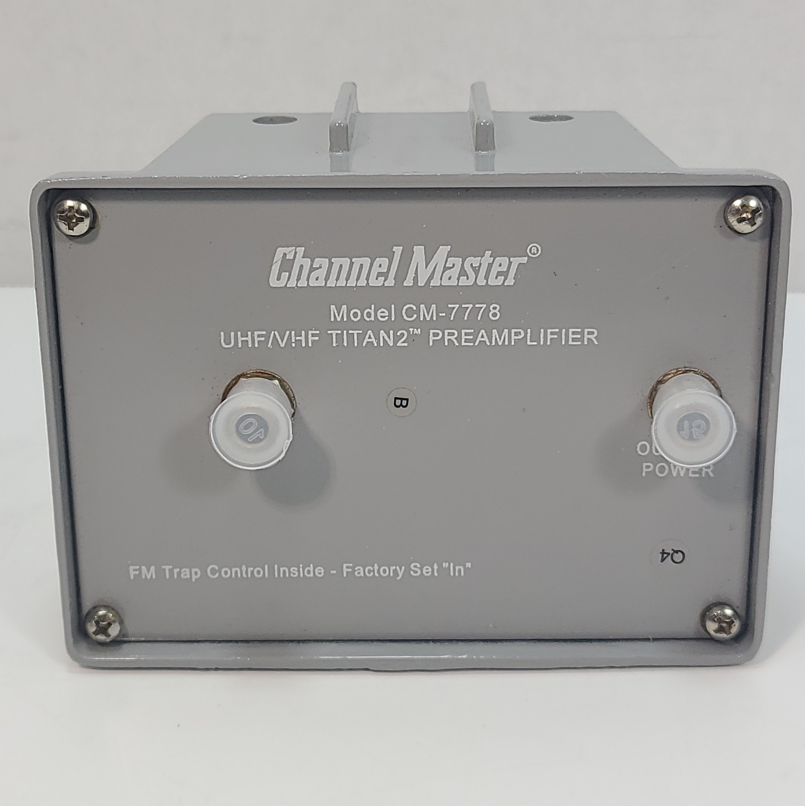 Channel Master Titan 2 Model CM-7777 UHF/VHF Titan2 Preamplifier NEW NO BOX