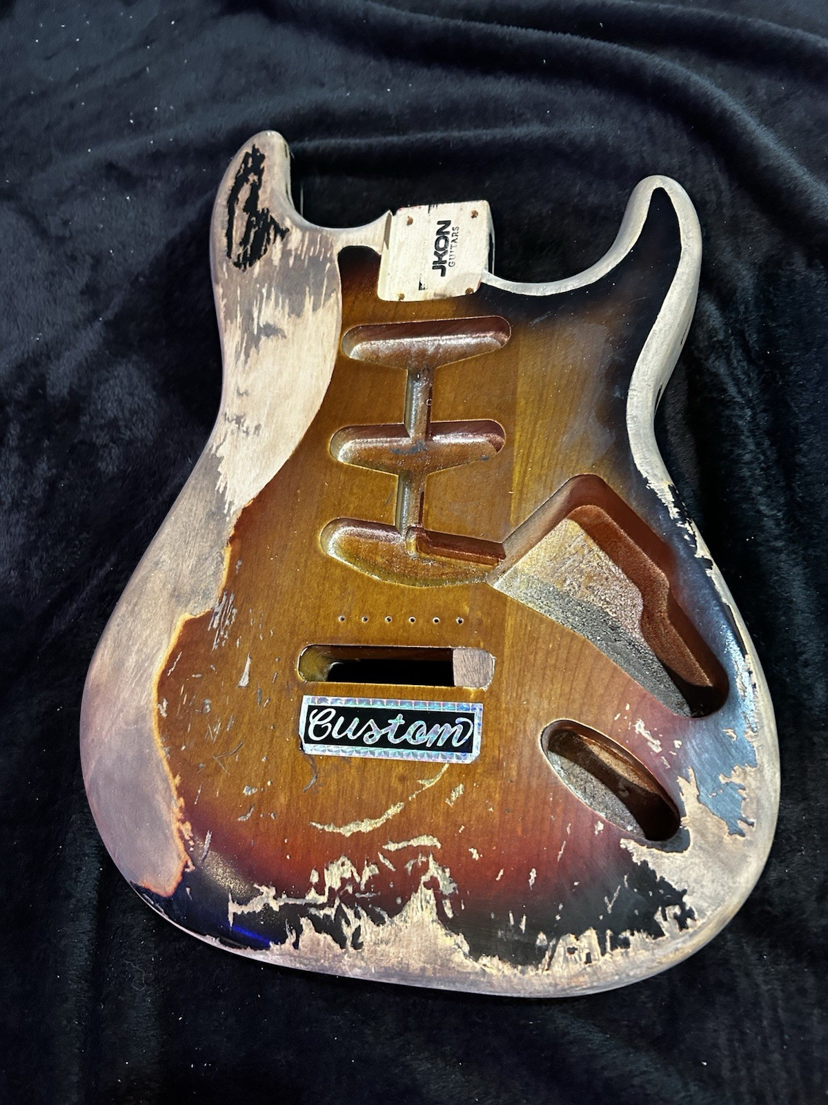 SRV  Stevie Ray Vaughan Strat Relic replica