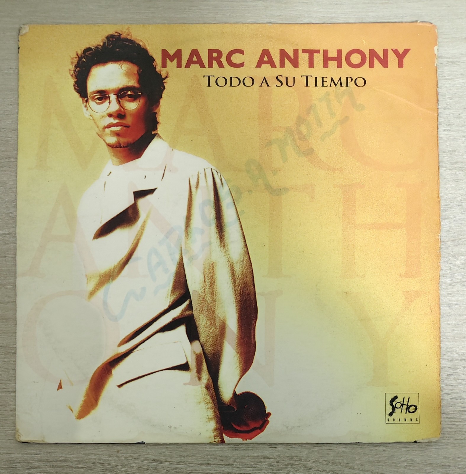 Marc Anthony- Todo A Su Tiempo VG+ Salsa Romántica 90s Marc Anthony- Todo A Su Tiempo VG+ Salsa Romántica 90s