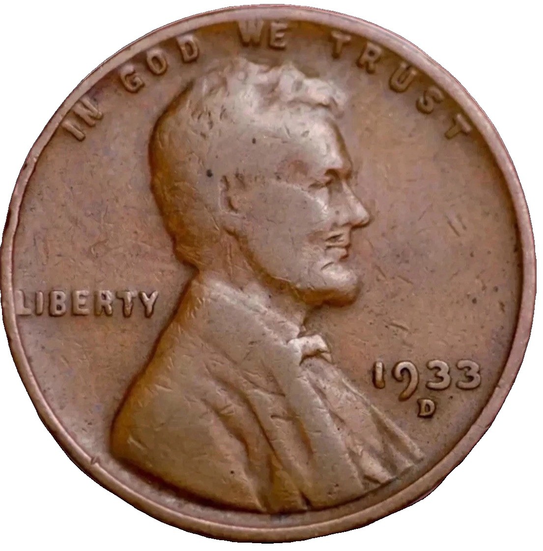 1933-D Lincoln Wheat Cent “Best Value On eBay\
