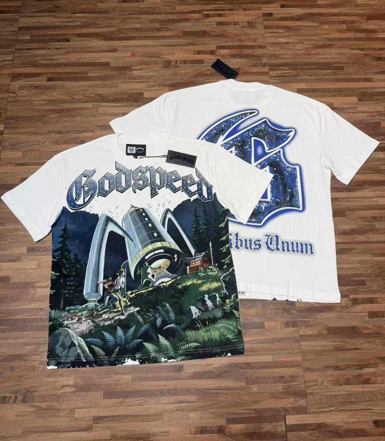 Godspeed tee shirt Men's Cotton NEW Godspeed tee shirt Men's Cotton NEW