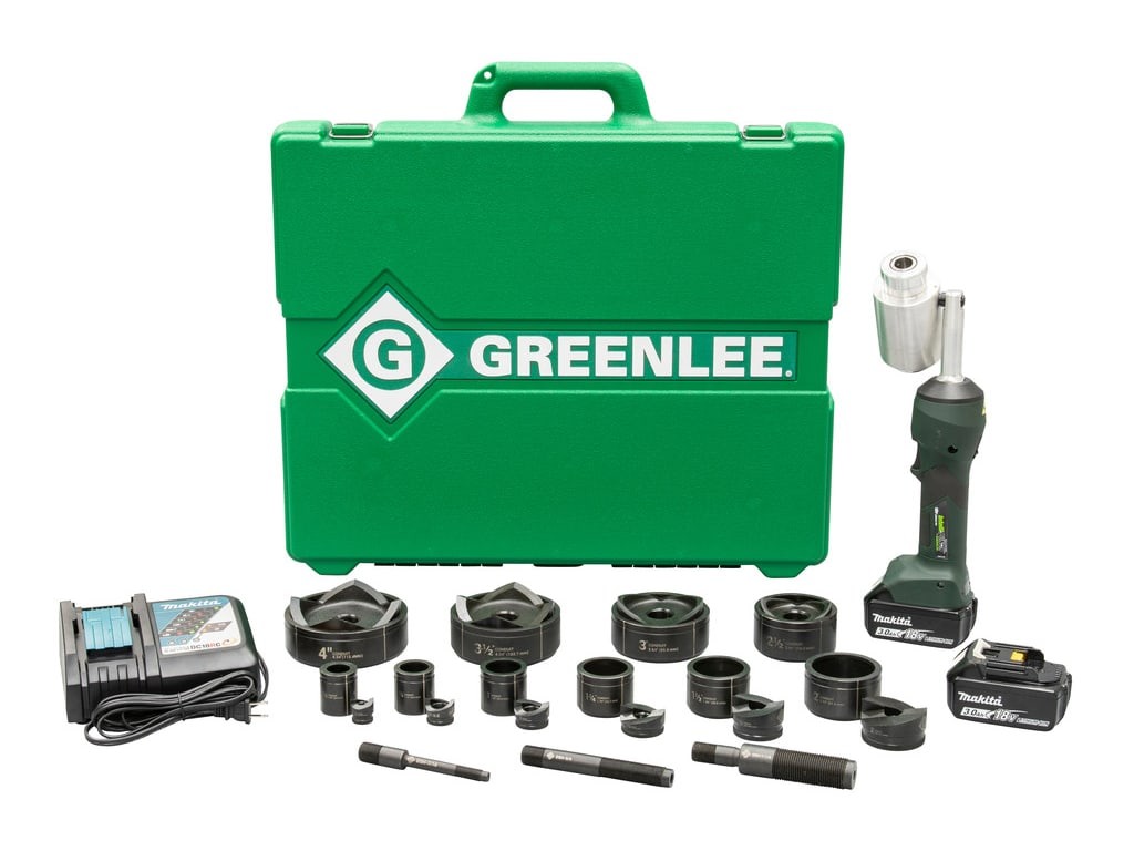 Greenlee LS100X11SB4 - Intelli-PUNCH 11-Ton Battery-Hydraulic Knockout Driver