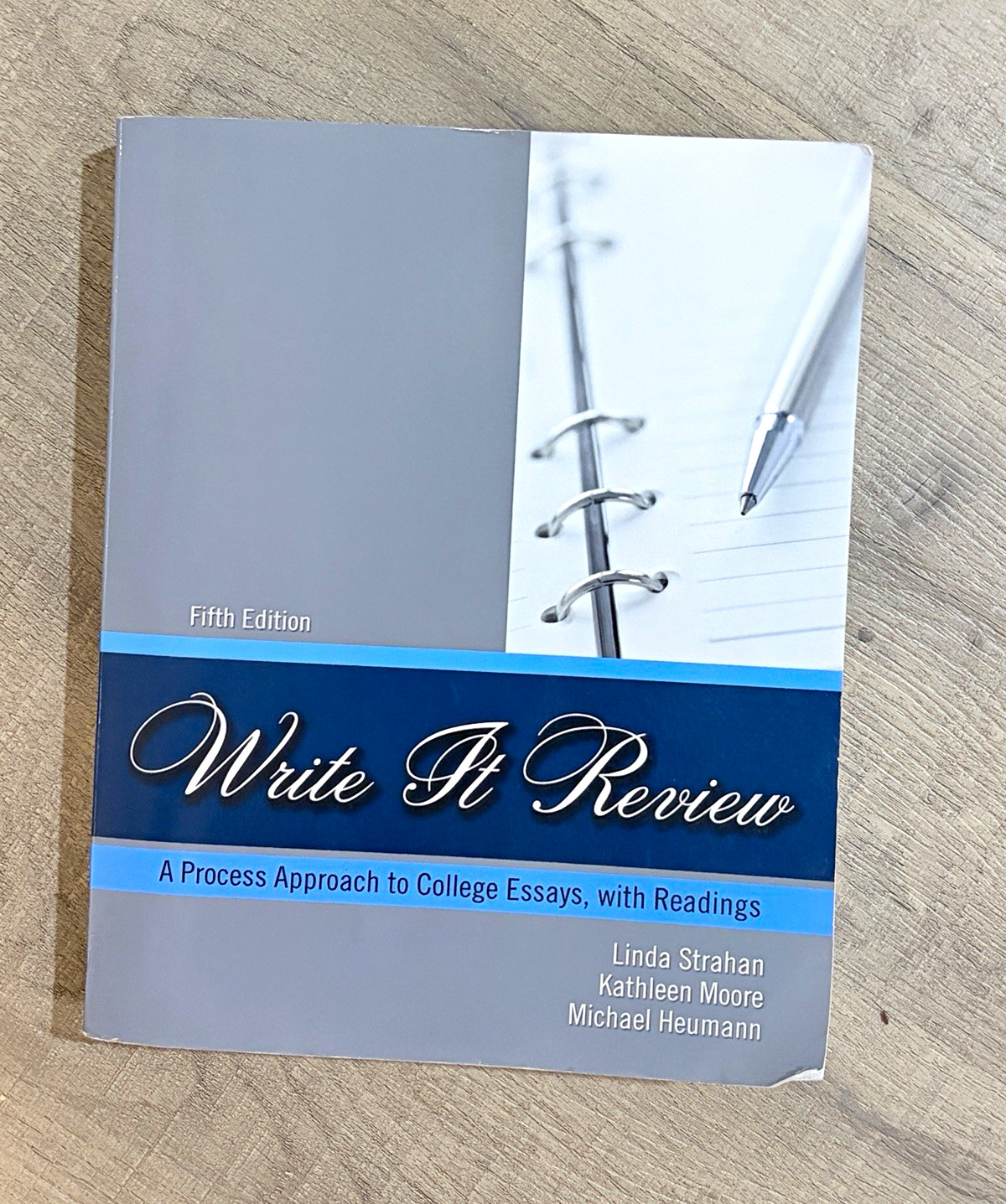 Write It Review 5th Ed Paperback College Essays Textbook Strahan Moore Heumann Write It Review 5th Ed Paperback College Essays Textbook Strahan Moore Heumann