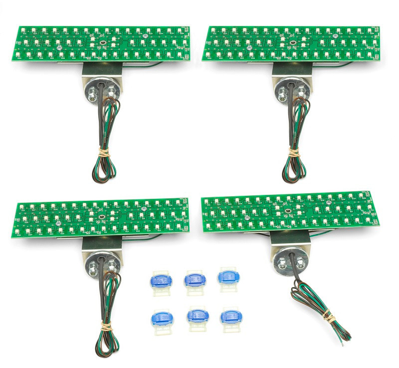 Dakota Digital 71 Chevy Impala Caprice LED Replacement Tail Lights Kit LAT-NR391