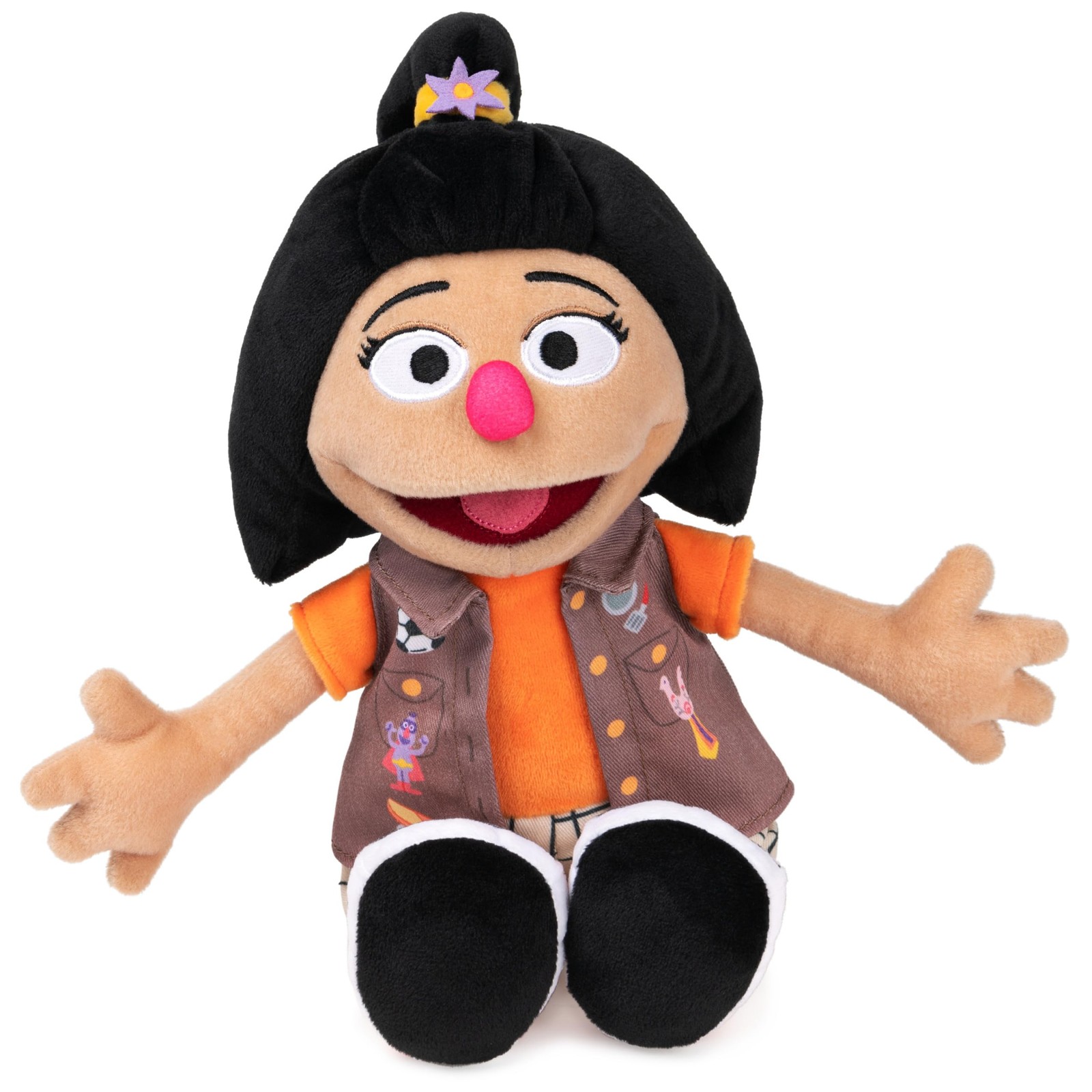 GUND Sesame Street Official Ji-Young Plush, Premium Plush Doll for Ages GUND Sesame Street Official Ji-Young Plush, Premium Plush Doll for Ages
