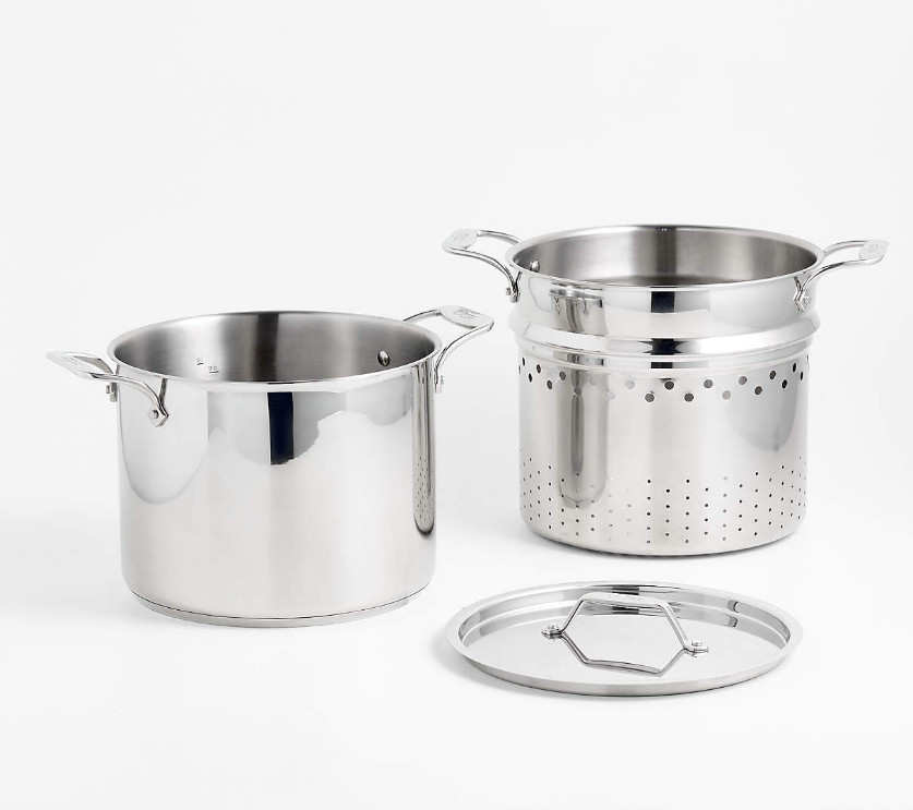 All-Clad ® Simply Strain 12-Qt. Stainless Steel Multipot with Insert NEW All-Clad ® Simply Strain 12-Qt. Stainless Steel Multipot with Insert NEW