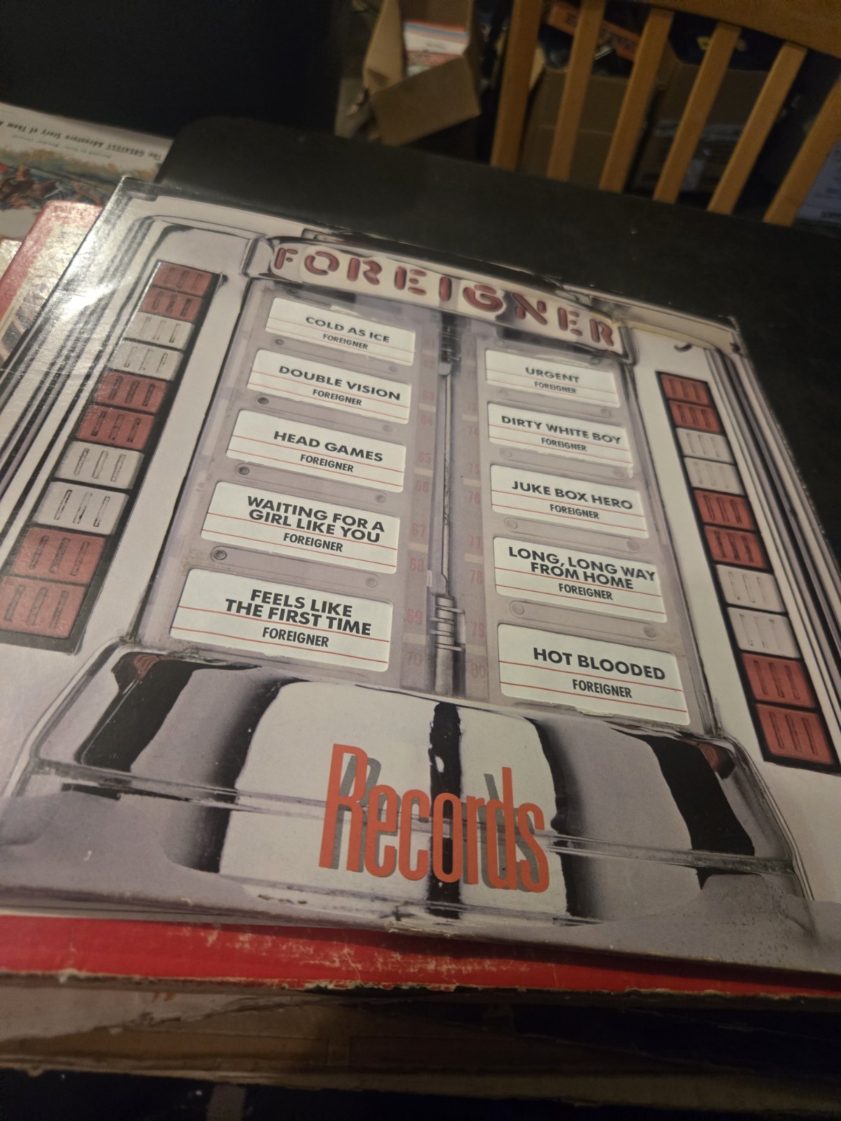 Foreigner Records Friday Music 2013 Vinyl Very Good Good +