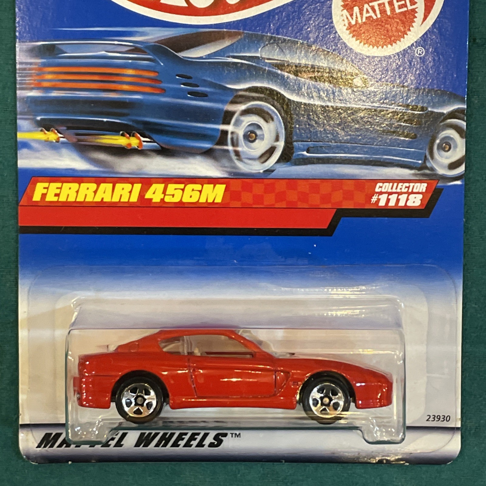 1999 Hot Wheels  First Editions  Ferrari 456 M Collector #1118.