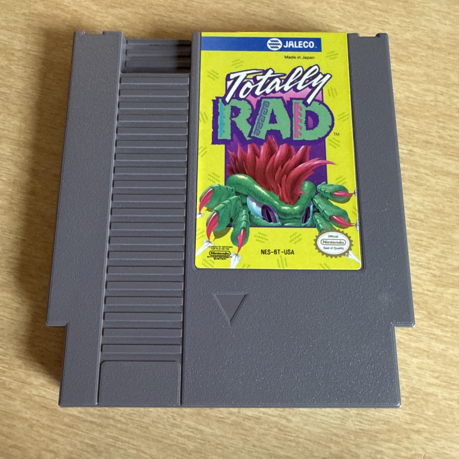 Totally Rad (Nintendo Entertainment System, NES, 1991) With Sleeve
