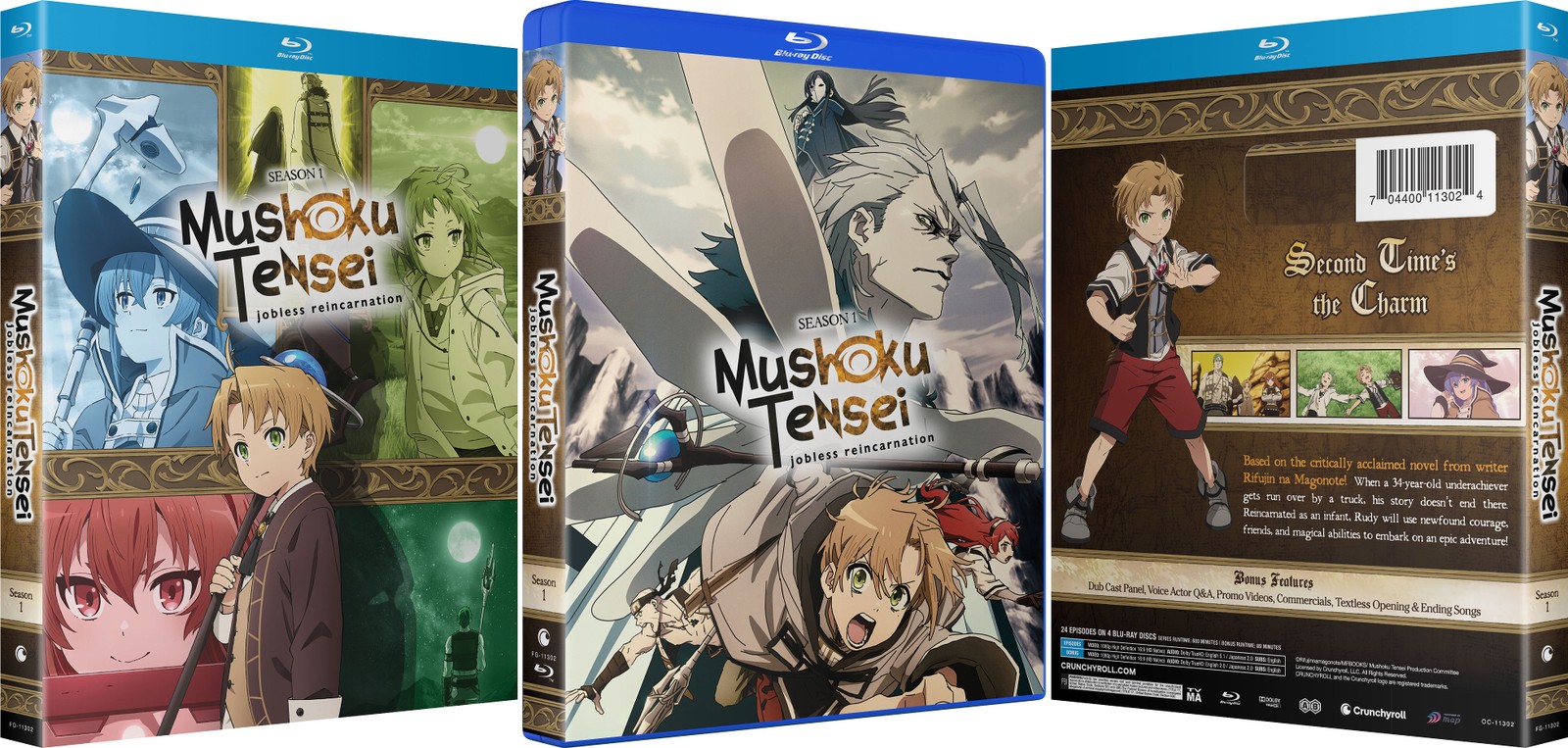 Mushoku Tensei: Jobless Reincarnation - Season 1 (Blu-ray) NEW