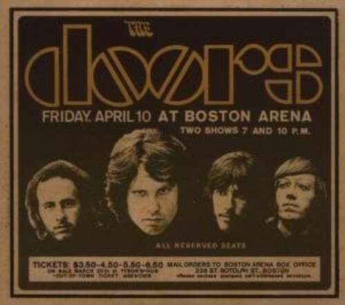 THE DOORS - At Boston Arena April 10, 1970 - Tri Fold Digipak 3 CD Set