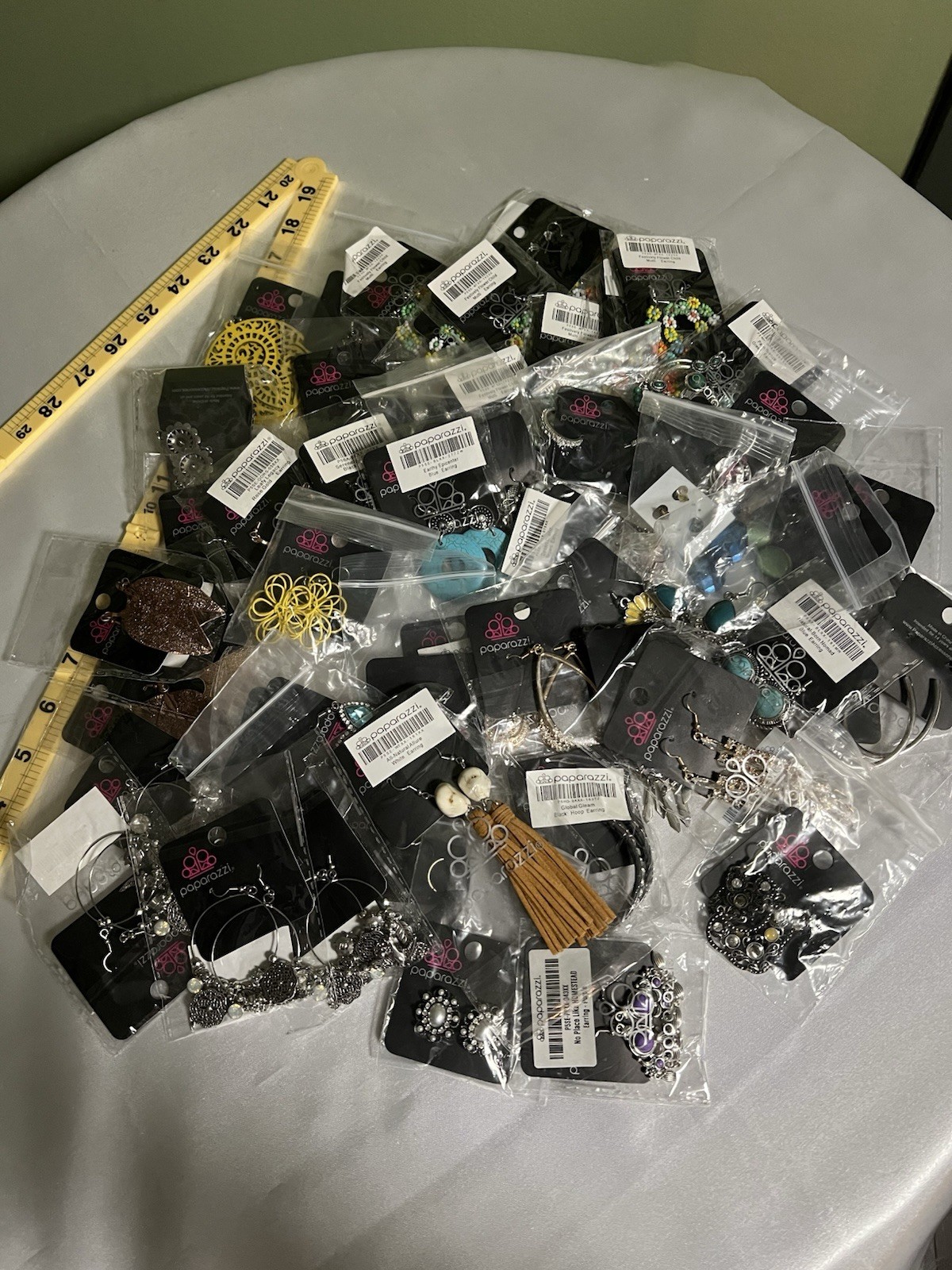 Paparazzi Lot Accessories Jewelry NWT 60+ Piece Earrings and Rings