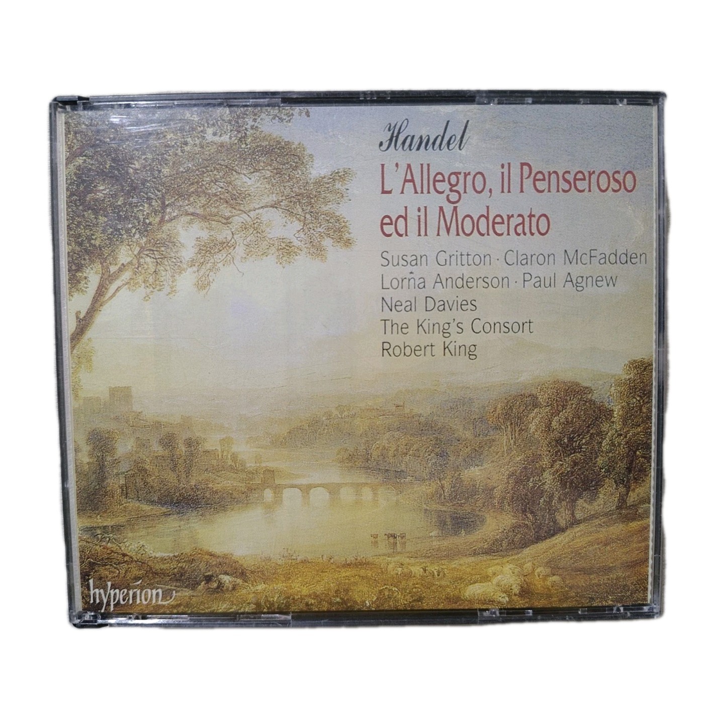Handel – L\'Allegro, il Penseroso ed il Moderato CD 1999 Classical Hyperion Handel – L\'Allegro, il Penseroso ed il Moderato CD 1999 Classical Hyperion