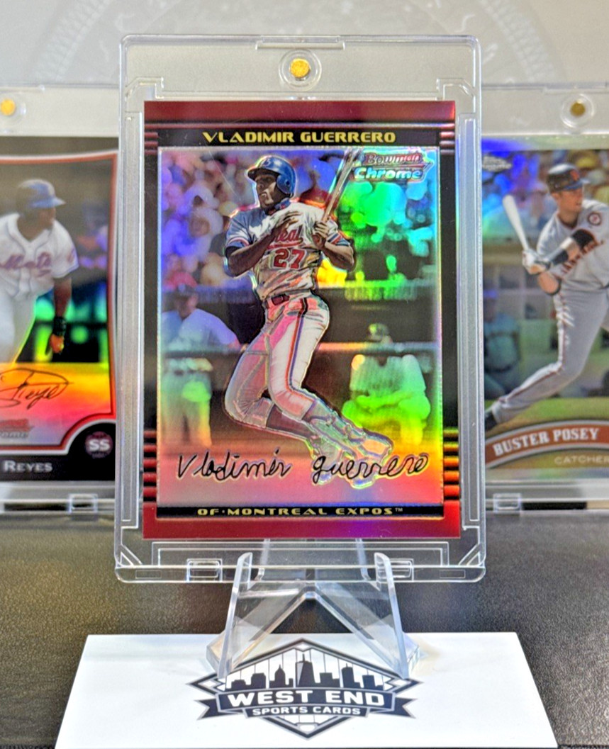 VLADIMIR GUERRERO 2002 Bowman Chrome REFRACTOR /500 #57 💎 HOF SSP RARE