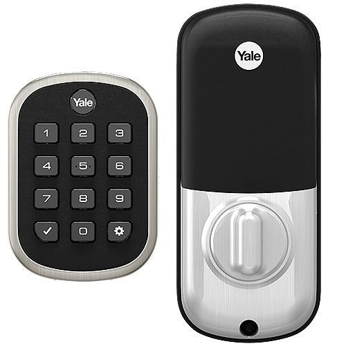 Yale YRD136-ZW2-619 Pro SL Key-Free Keypad Deadbolt Lock ZWave Plus Satin Nickel