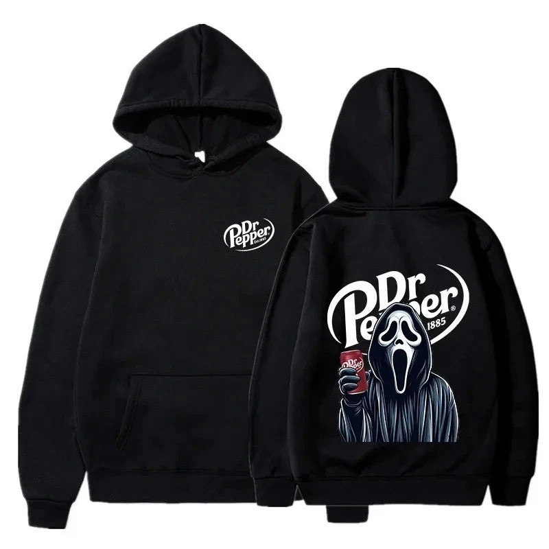 Ghostface Dr Pepper Hoodie Sweatshirt S-5XL Ghostface Dr Pepper Hoodie Sweatshirt S-5XL