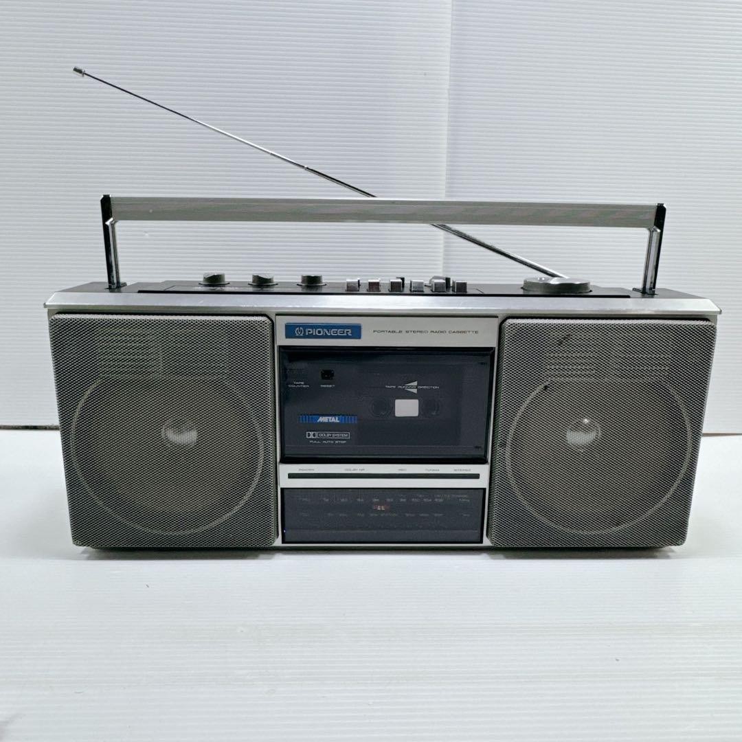 Vintage Pioneer SK-350 Runaway Radio Cassette Boombox Tested Japan