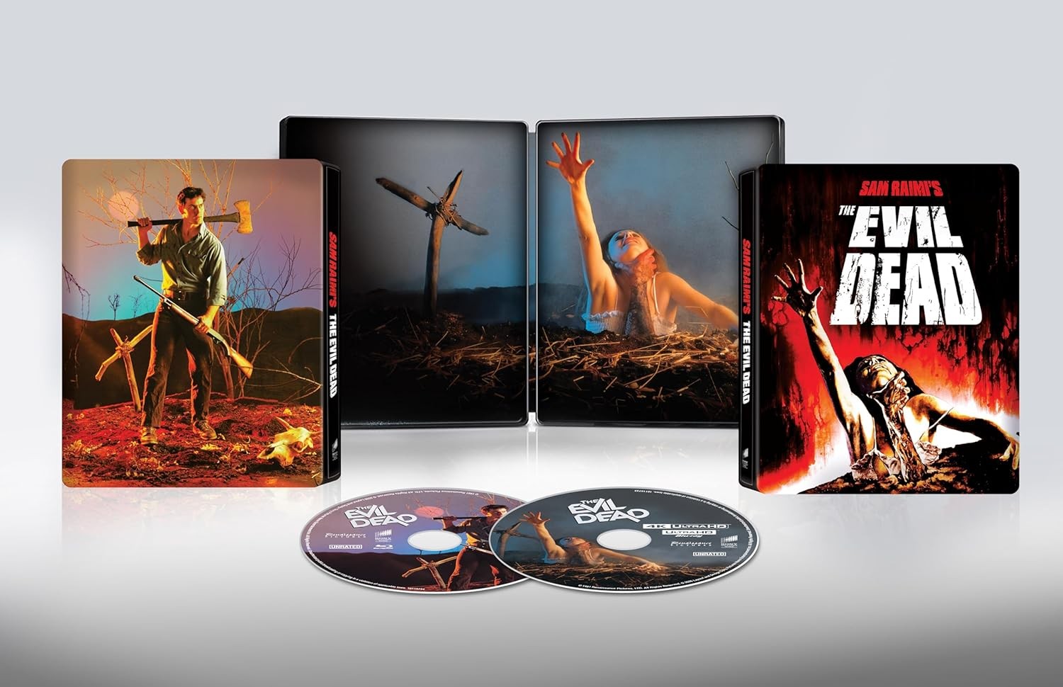 Steelbook The Evil Dead (1983) (4K UHD + Digital) New Steelbook The Evil Dead (1983) (4K UHD + Digital) New