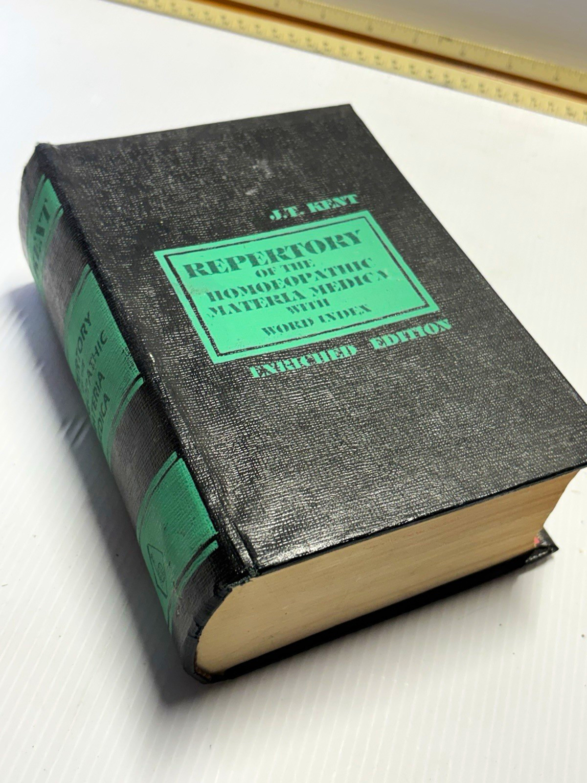 J.T. Kent Repertory of Homoeopathic Materia Medica Thumb Index Book