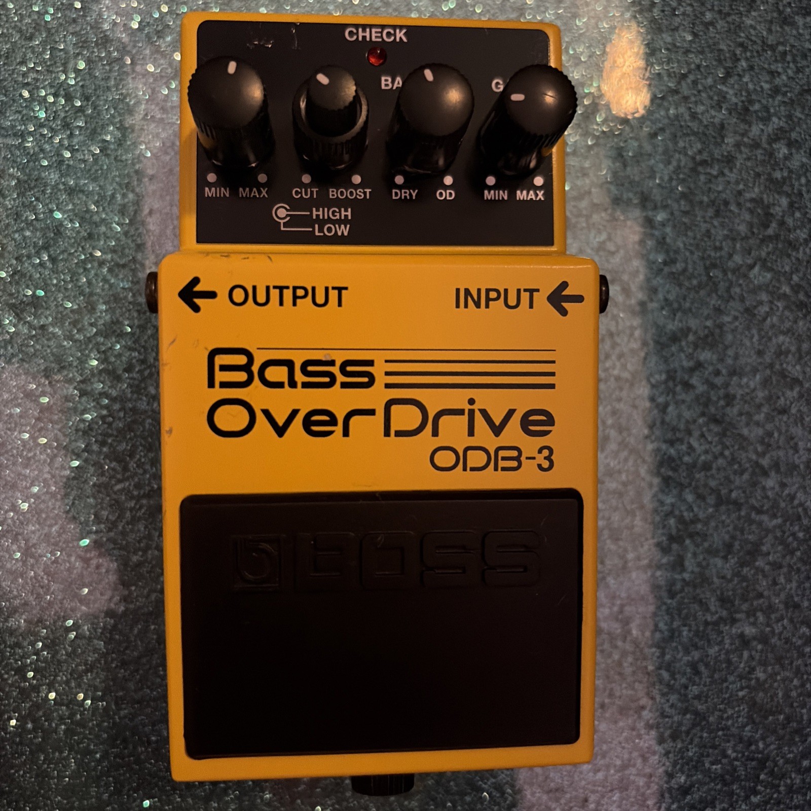 Boss ODB-3 Bass Overdrive Pedal