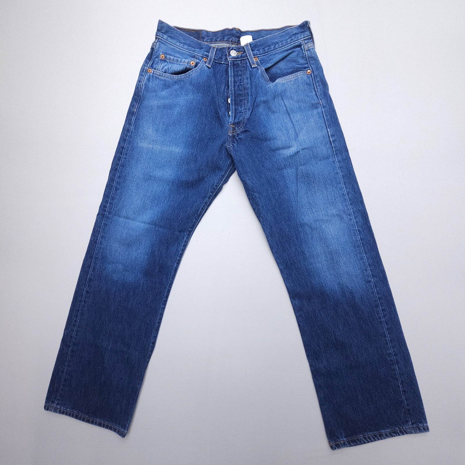 Vintage Levi\'s 501 Straight Button Fly Jeans 32 x 30 (30x29\