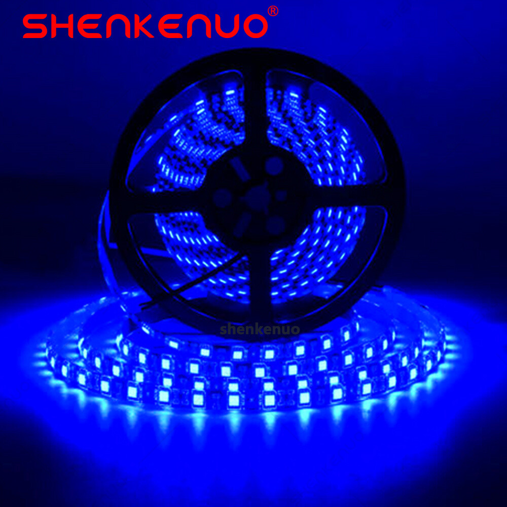 Tira de Luces LED azul 16.4ft tiras Luz Para decoracion habitacion Cuarto 8000K
