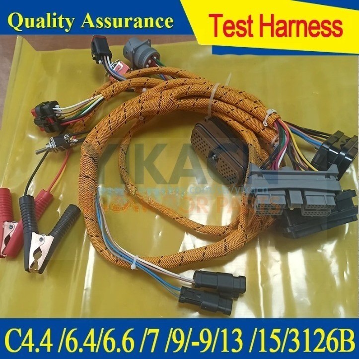 ECM Test Wiring Harness for Caterpillar C4.4 C6.4 C6.6 C7 C9 C-9 C13 C15 3126B ECM Test Wiring Harness for Caterpillar C4.4 C6.4 C6.6 C7 C9 C-9 C13 C15 3126B