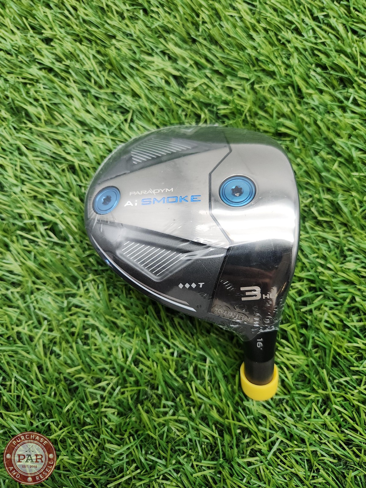 NEW CALLAWAY PARADYM AI SMOKE TRIP DMND T TOUR CERTIFIED 3HL WOOD 16* CLUBHEAD  