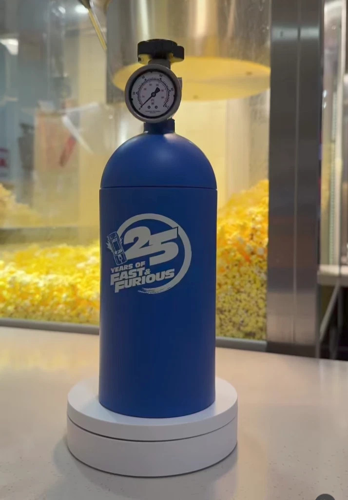 The Fast & The Furious 25Th Anniversary NOS Canister Cup, Regal NEW