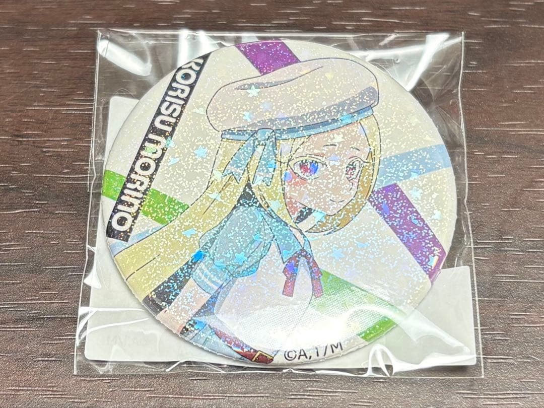 14+ Mahou Shoujo ni Akogare Nero Alice Holo Pin Badge Magical Girl Uniform