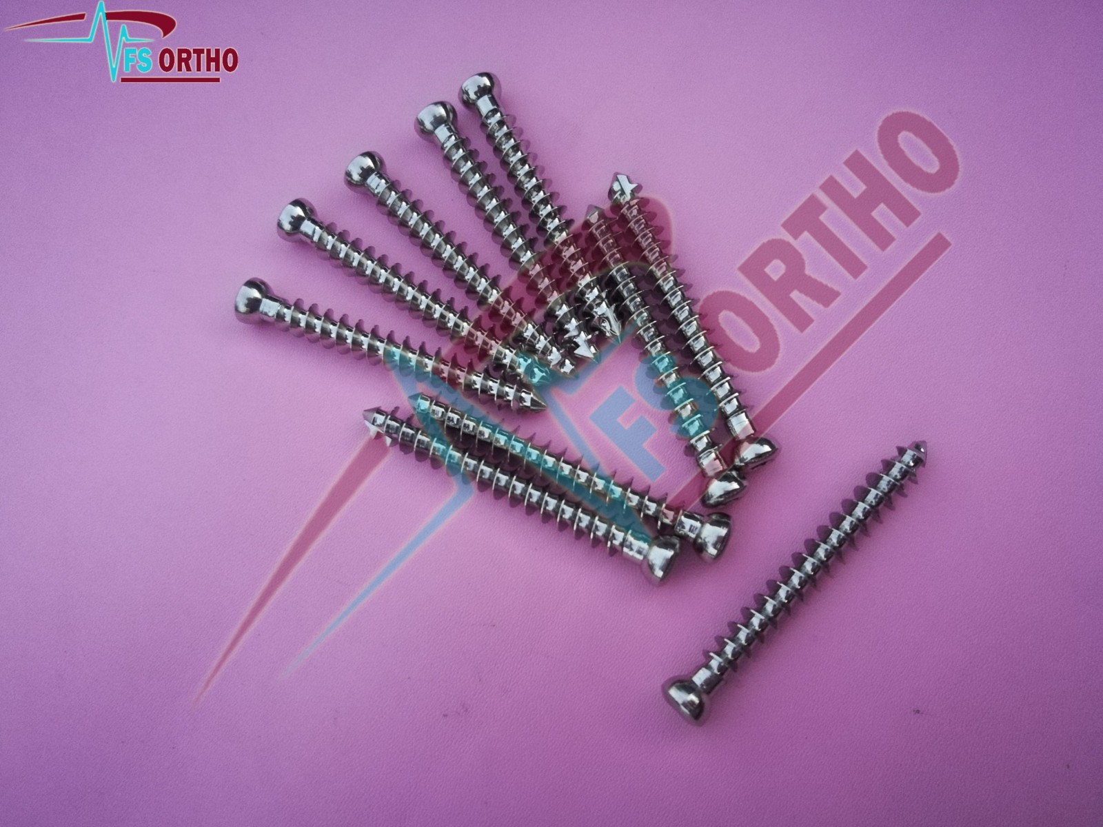 4.0mm Cancellous Screw Full thread Lot of 100 pcs Stainless Steel Ortho