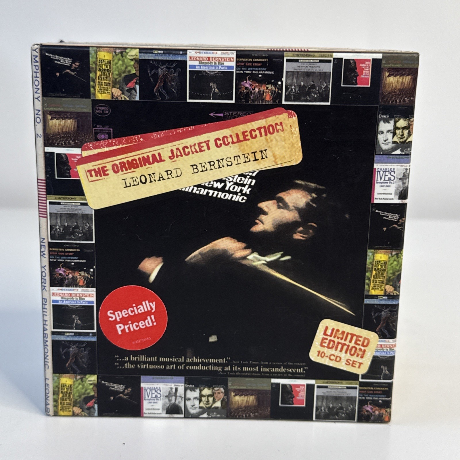 The Original Jacket Collection: Leonard Bernstein CD set/2001/Sony/10 discs