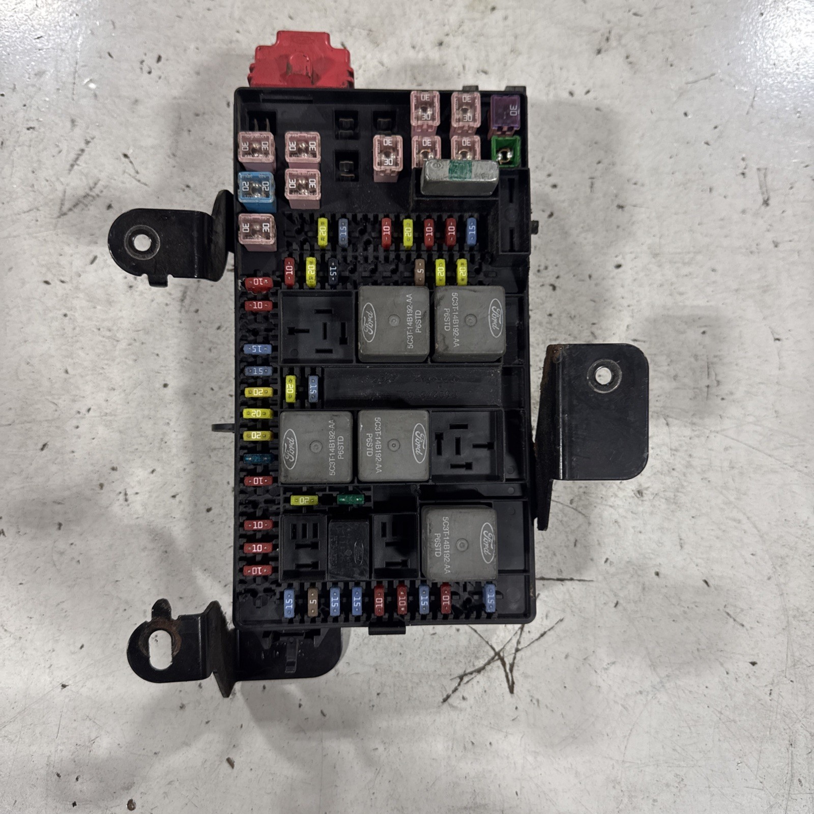 2005 2006 FORD F250 F350 SUPER DUTY EXCURSION FUSE BOX 6C3T-14A067-AB OEM