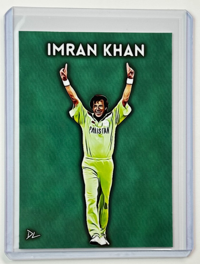 Imran Khan Limited Edition Artist Signed \