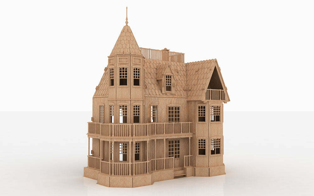 Laurel Town Home: Exquisite Puzzle Doll House for Endless Imaginative Play