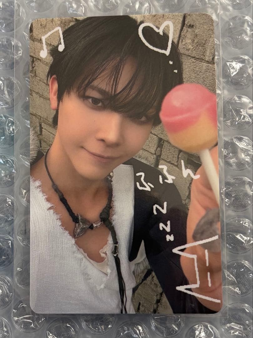 &TEAM NICHOLAS Mark on Me Luckydraw Photocard PC Photo card w/case