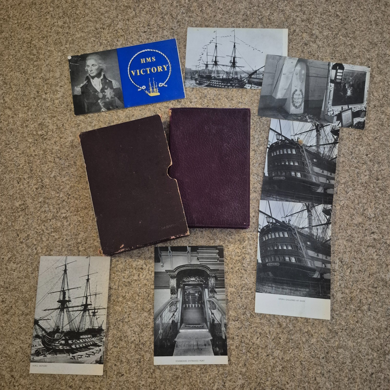 The Life of Nelson by Robert Southey Library of Classics W/Postcards & Pamphlet